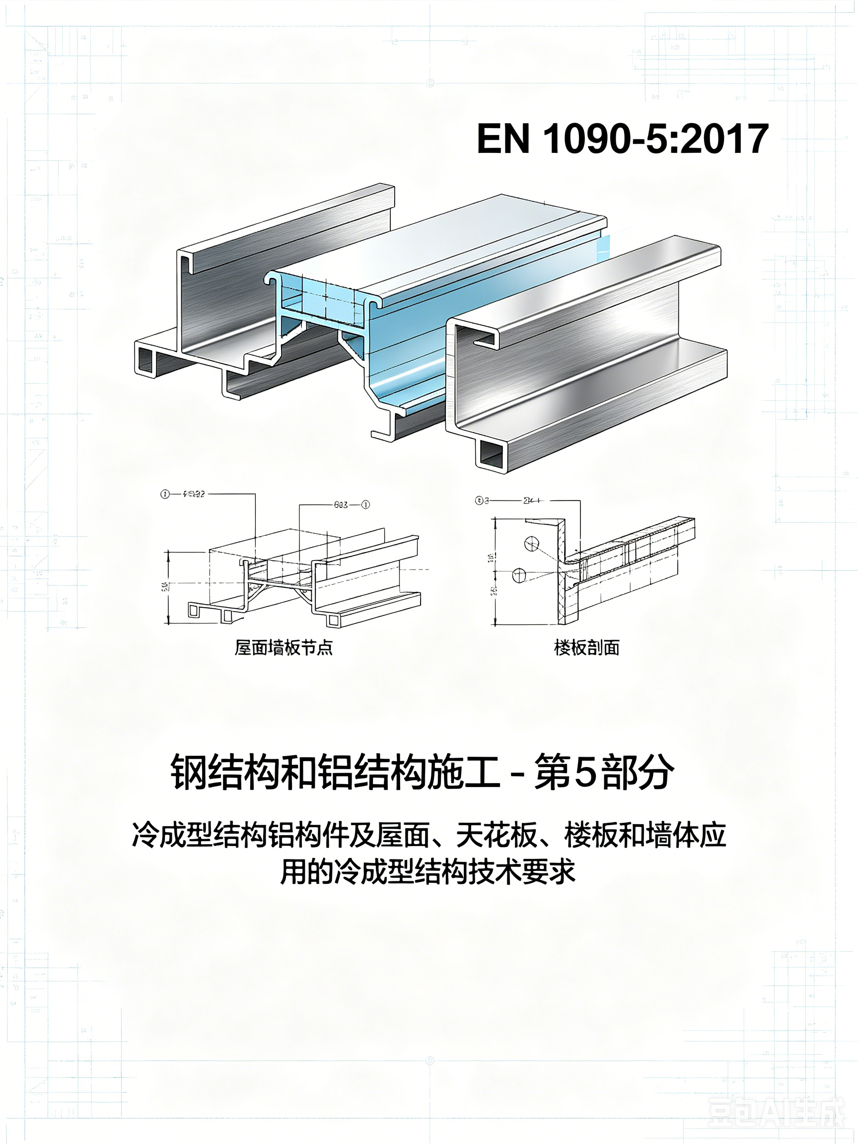 EN 1090-5:2017《钢结构和铝结构施工 - 第5部分：冷成型结构铝构件及屋面、天花板、楼板和墙体应用的冷成型结构技术要求》标准解析