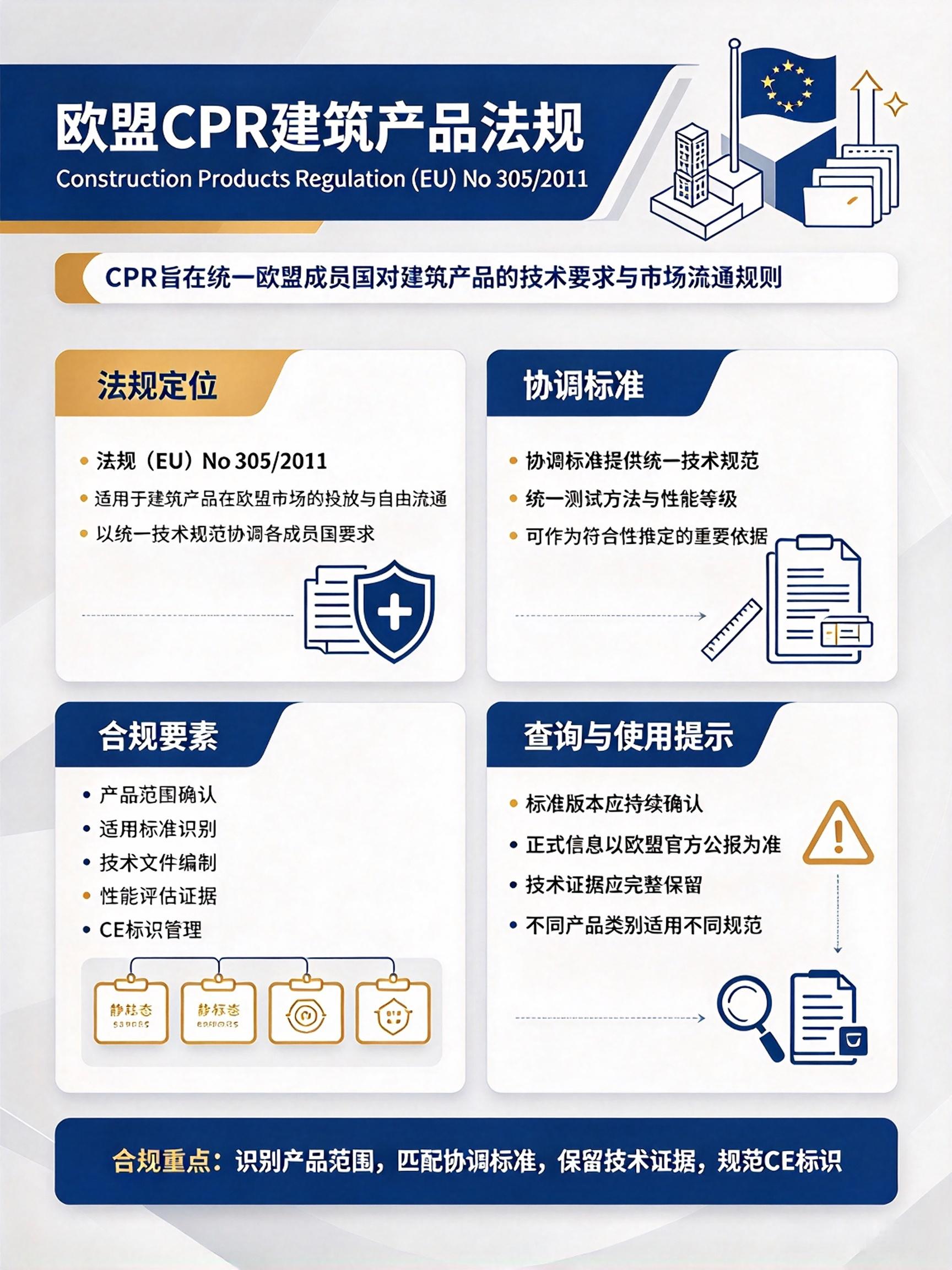 欧盟协调标准参考目录摘要（依据法规（EU）No 305/2011）